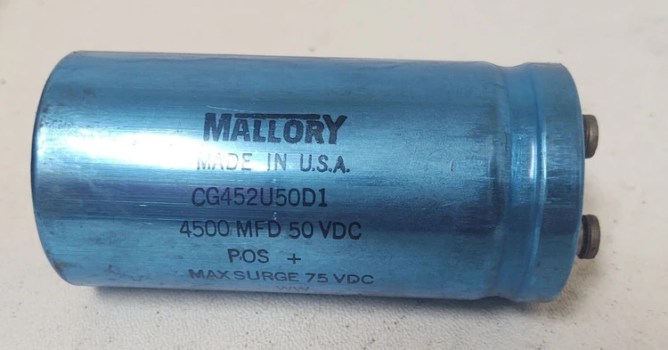 Used Mallory CG452U50D1 Capacitors Kentucky US | Edwards Industrial Repair #973929
