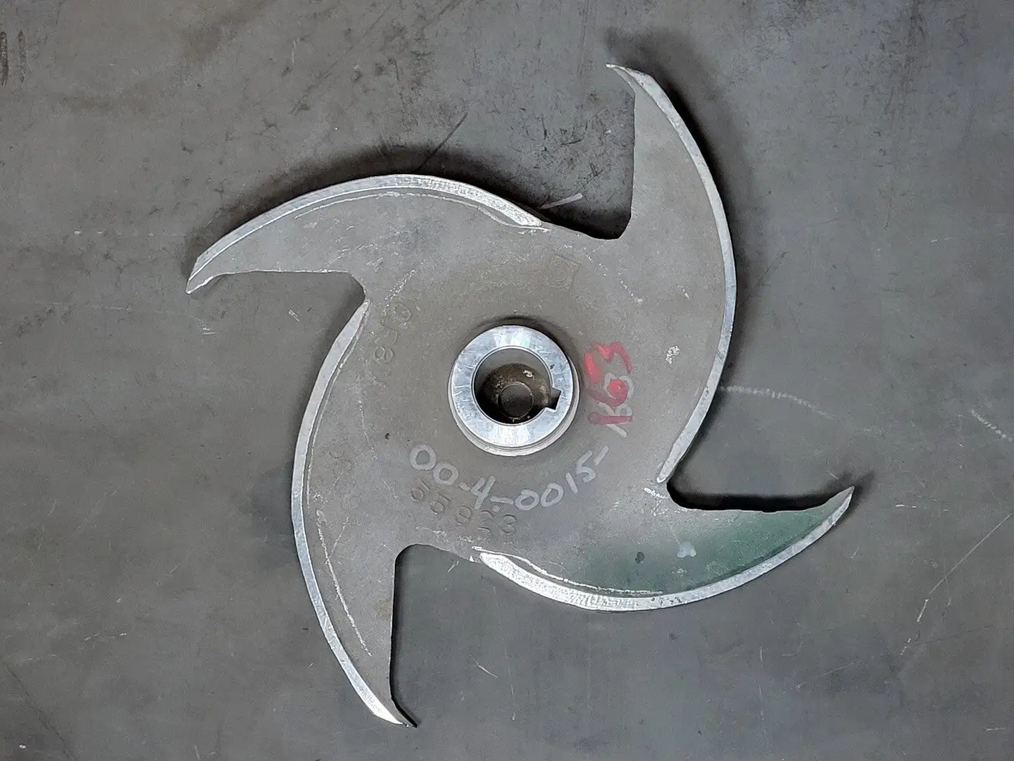 Pump Impeller, 4 Vane, CF8M, 55923