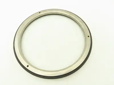 Espey KOM G1762 Carbon Ring Seal w/Rubber O-Ring 12-3/4" OD x 10-3/4" ID