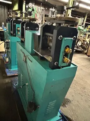 Cavallin Type 6″ x 4″ Double Sided Power Rolling Mill with Side Rollers for Gold, Silver, Plate