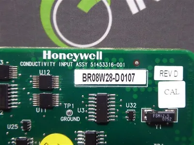 Honeywell 51453316-001 UDA Analyzer Conductivity Input Board Rev. D Used