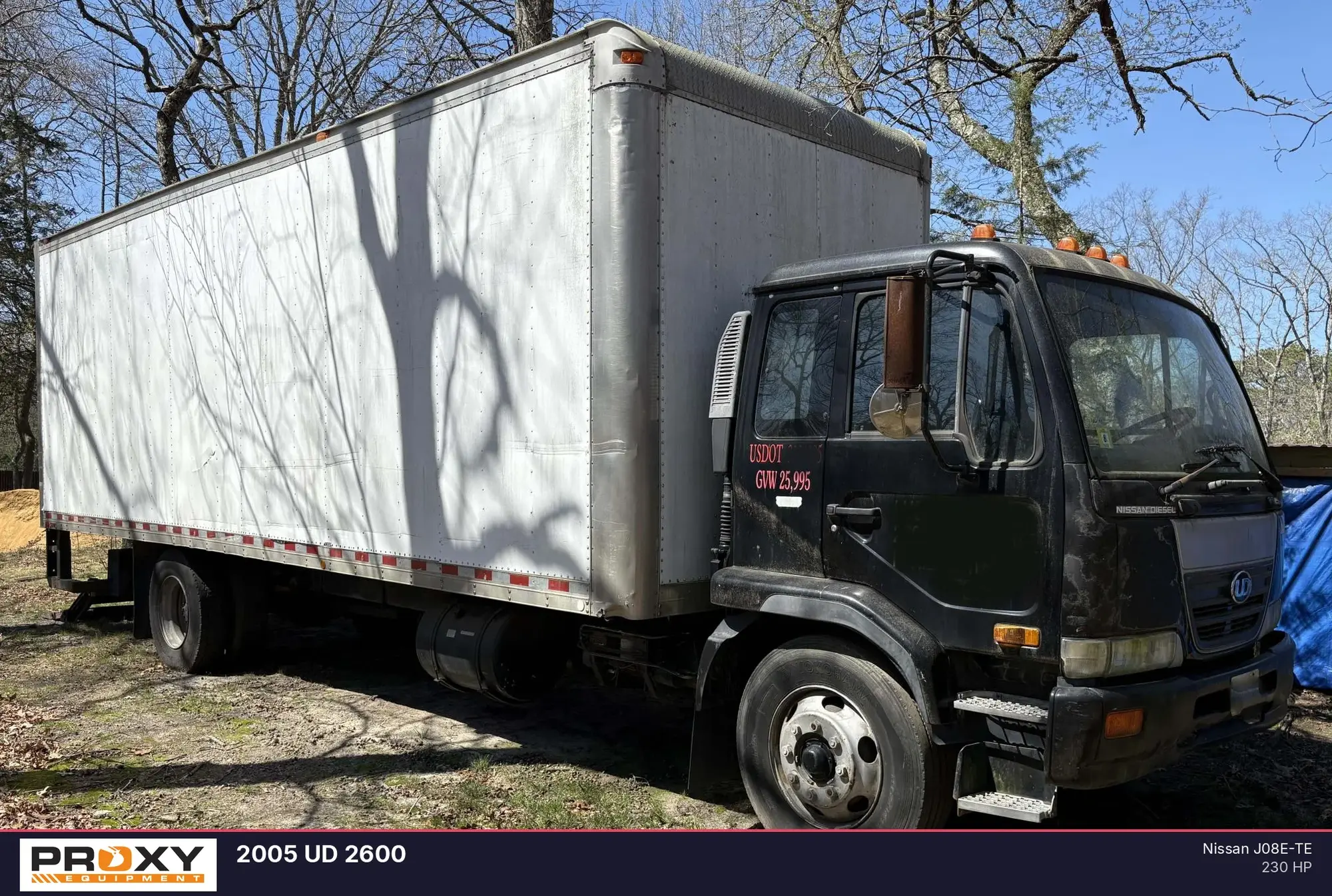 Used 2005 UD UD2600 Box trucks New Jersey US | Proxy Equipment #1388645