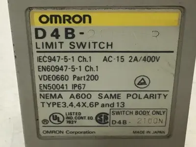 USED OMRON D4B-2115N-R