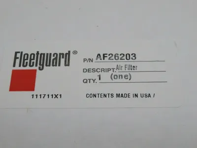 NEW FLEETGUARD AF26203 AIR FILTER