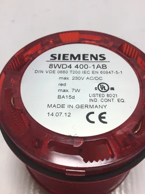 Siemens 8WD4400-1AB Beacon Light w/ Integrated Led 7W
