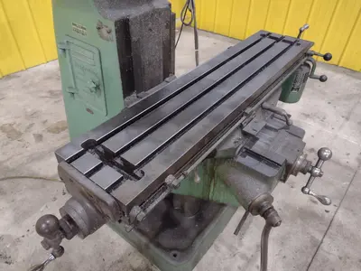 1.5 HP BRIDGEPORT SERIES I VERTICAL MILL & DIGITAL READ OUT MILLING MACHINE: STOCK #20706