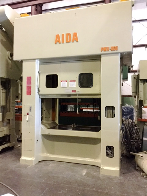 Used 1997 AIDA PRESSES AIDA PMX-L2-300(1)-185-88 PRESS Straight Side Presses | Alma Machinery #898811