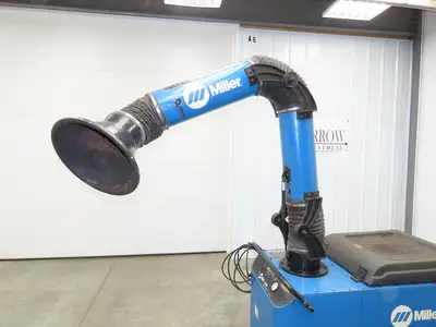 Miller Filtair MWX-S Welding Fume Extractor Mobile 115V 1Hp 7' Arm
