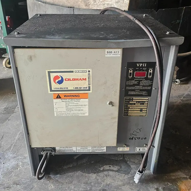 Used 1998 OLDHAM HAWKER EMEP12-380K3 Battery Chargers Wisconsin US | Lemke Machinery Sales #550683