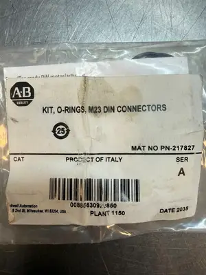 Allen Bradley M23 O-Rings Kit Din Connectors 217827 (7.3.2)