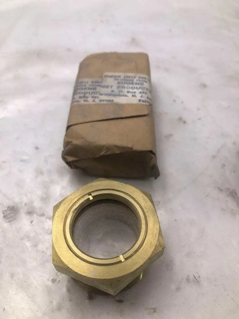 Eugene Ernst 2″ Brass Sight Glass Window -NIB