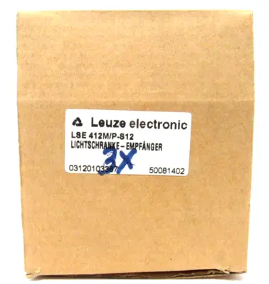 NEW LEUZE LSE 412M/P-S12 PHOTOELECTRIC SENSOR LSE412MPS12