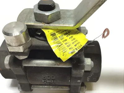 Apollo 83R-206-01 Carbon Steel 3-Piece Full Port Socket Weld Ball Valve