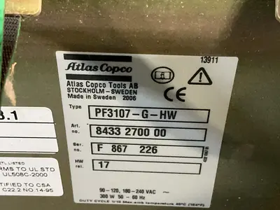 Used 2006 ATLAS COPCO PF3107GHW Automation Control (HMI) Ohio US | HGR 24 #1508196