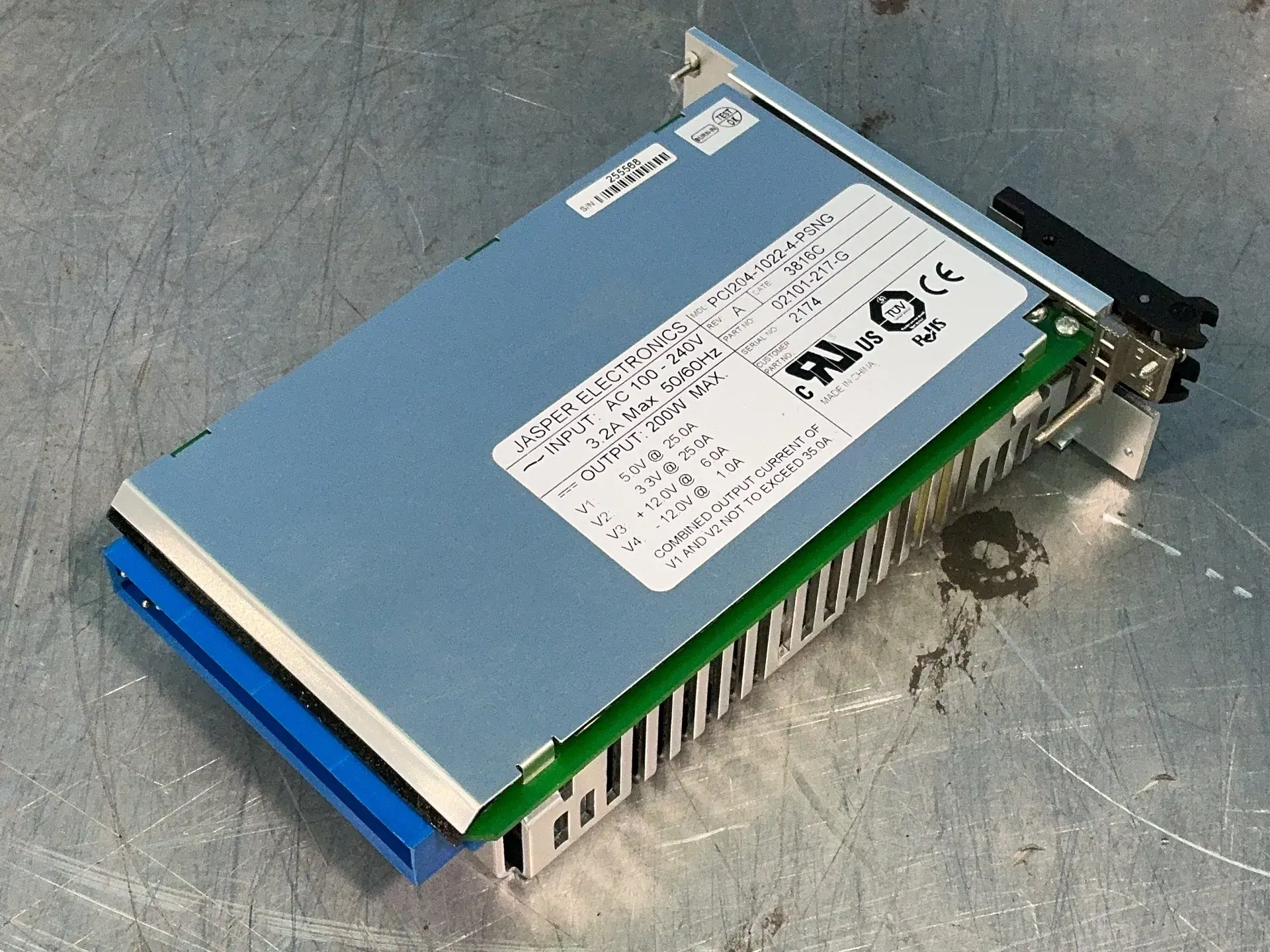 Used JASPER ELECTRONICS PCI20410224PSNG AC/DC Power Supplies Ohio US | HGR 24 #1357343