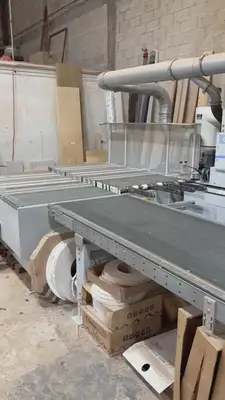 Used 2017 HOMAG OPTIMAT KDF 440 C CNC Edgebanding Machining Centers Florida US | iBiD Machinery #1300291