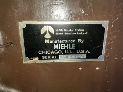 Used MIEHLE _UNKNOWN_ Letterpress Ohio US | HGR 24 #1330284