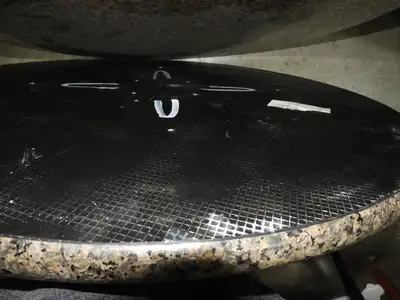 Used Falcon Restaurant Supply Used 30" Round Granite Dinning Table Top Food, Restaurant, & Bakery Parts & Accessories Illinois US | Falcon Restaurant Supply #1376521