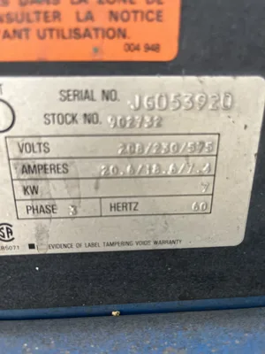 Miller CP-200 Welder