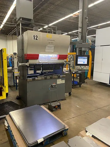 Used 2013 MITSUBISHI DIAMOND BB4013 Press Brakes Michigan US | Ultimate Tube Bender Parts Plus #201209