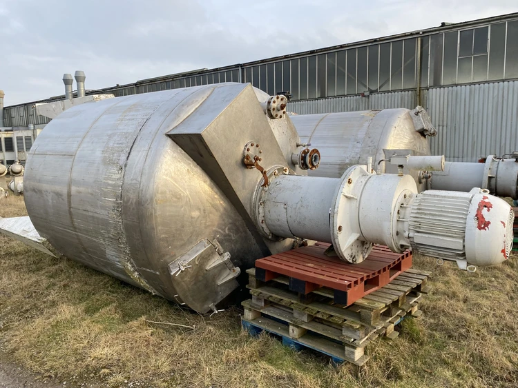 Used SINCLAIR STAINLESS 9.300 Litre Stainless Steel Tanks New Jersey US | Perry Equipment #121076