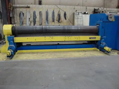 1975 Bertsch 3 Roll Initial Pinch Roll, 5/8" X 144" Capacity, 14" Roll Diameter, 20 hp