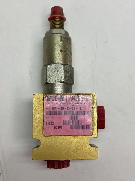 New | in-Stock VICKERS RV1-10-S-8T-18 Pump & Valve Parts Ohio US | Surplus Asset Holdings #1242452