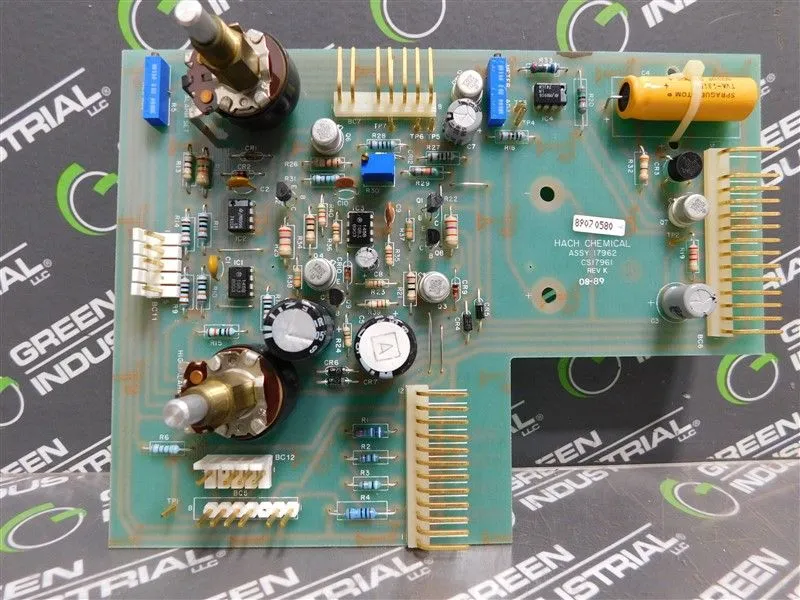 Hach Chemical 17962 Control Board Rev. K Used