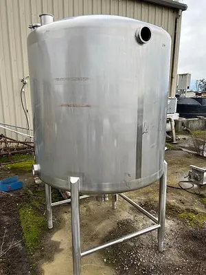 Tank, 525 Gallon, S/St, Sprinkman, Dish Top, Cone Bottom #S744972