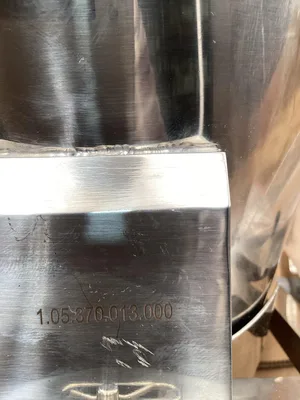 Food Grade Stainless Bagger 4” Feeder; 1.05.370.012.000