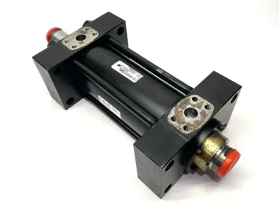 USED PARKER PNEUMATIC CYLINDER 3.25" BORE 6.25" STROKE