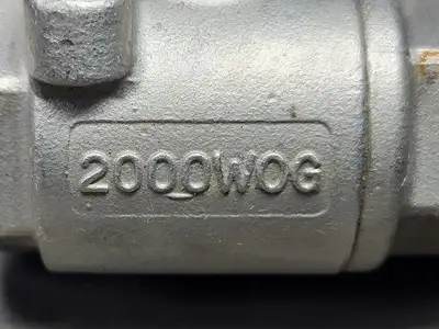 Plug Grout with 1/2" 2000WOG Stainless Steel Ball Valve