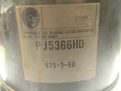 USED CARLYLE COMPRESSOR