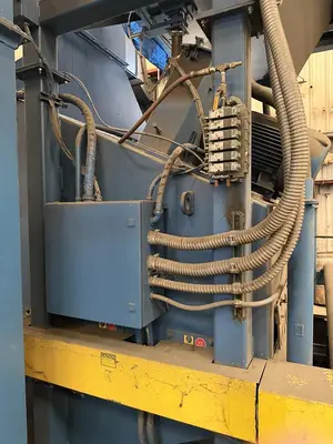 New | in-Stock 2008 BLASTEC 10' PLATE Roller Conveyor Shot Blaster Pennsylvania US | Shot Blasting Equipment #1292197