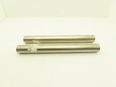 2" Gravity Conveyor Idler Roller 20"BF 7/16" Hex Bore Steel  Lot of 2