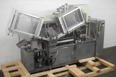 Arenco model AM2000 Hot Air Tube Filler and Sealer