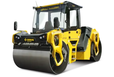 BOMAG BW 206 AD-5 AM Tandem Vibratory Rollers | Mid South Machinery (4)