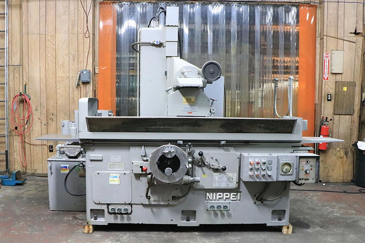 Used 1985 Nippei THOMPSON FSH-30/90, 1985, 3X AUTO FEEDS, AUTO IDF Reciprocating Surface Grinders New Jersey US | Machinery Values #302651