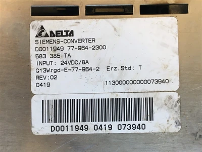 USED SIEMENS 6FC5210-0DA00-1AA1 (3)-MMC100.2, 12MB, DOS KOMPATI