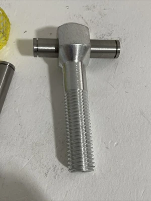 (3) Stainless Steel Eye Bolts W/Cad.Pltg.Fast Shipping +Warranty