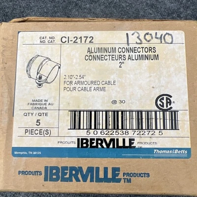 New | in-Stock Thomas & Betts CI-2172 Electrical Fittings California US | Davliegogo LLC #1706795