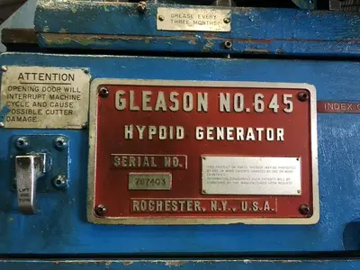 USED 1980 GLEASON 645