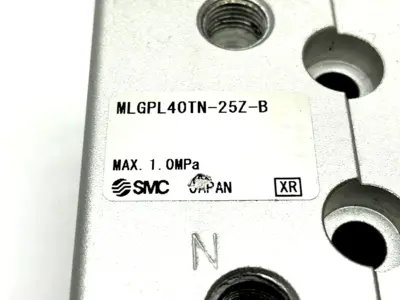 USED SMC COMPACT GUIDE CYLINDER W/ FINE LOCK