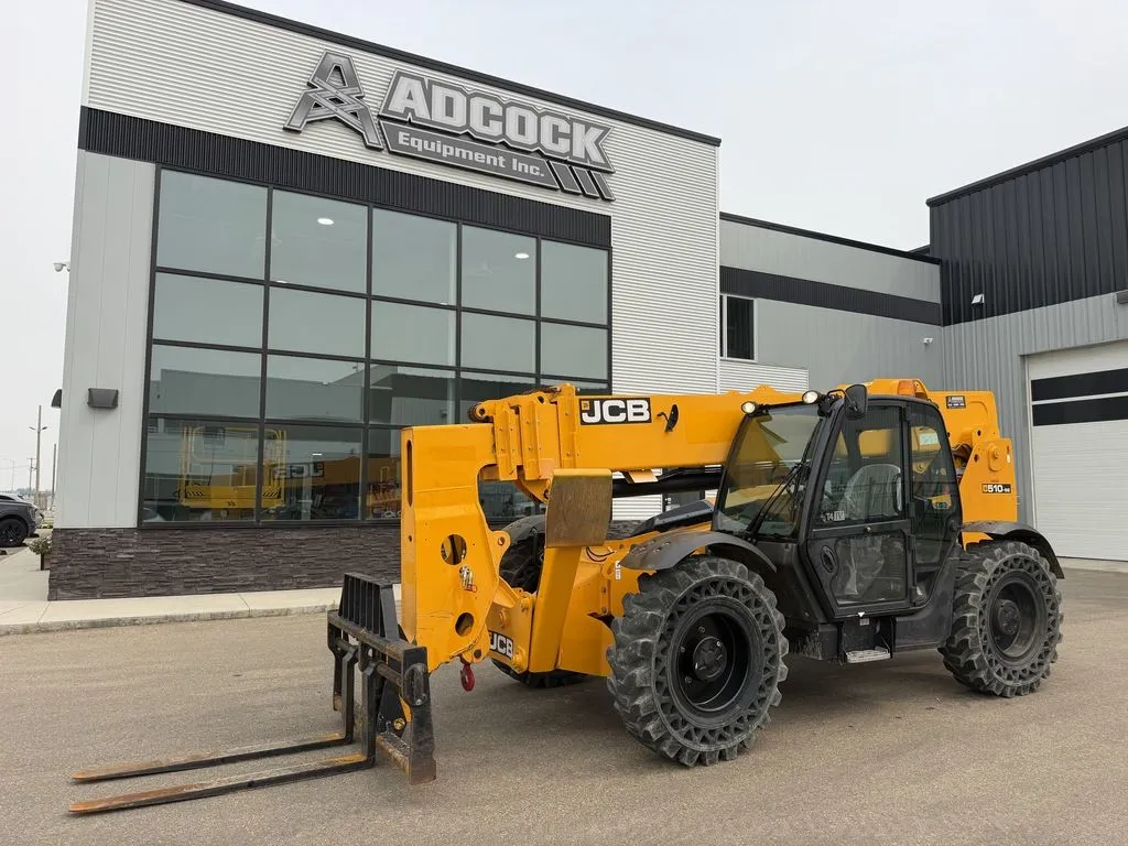 Used 2018 JCB 510-56 TELEHANDLER Telehandlers Alberta CA | Adcock Equipment #1418020