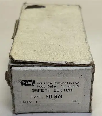 New | in-Stock ADVANCE CONTROLS FD974 Miscellaneous Equipment (Electrical & Power) | Surplus Asset Holdings #1202608