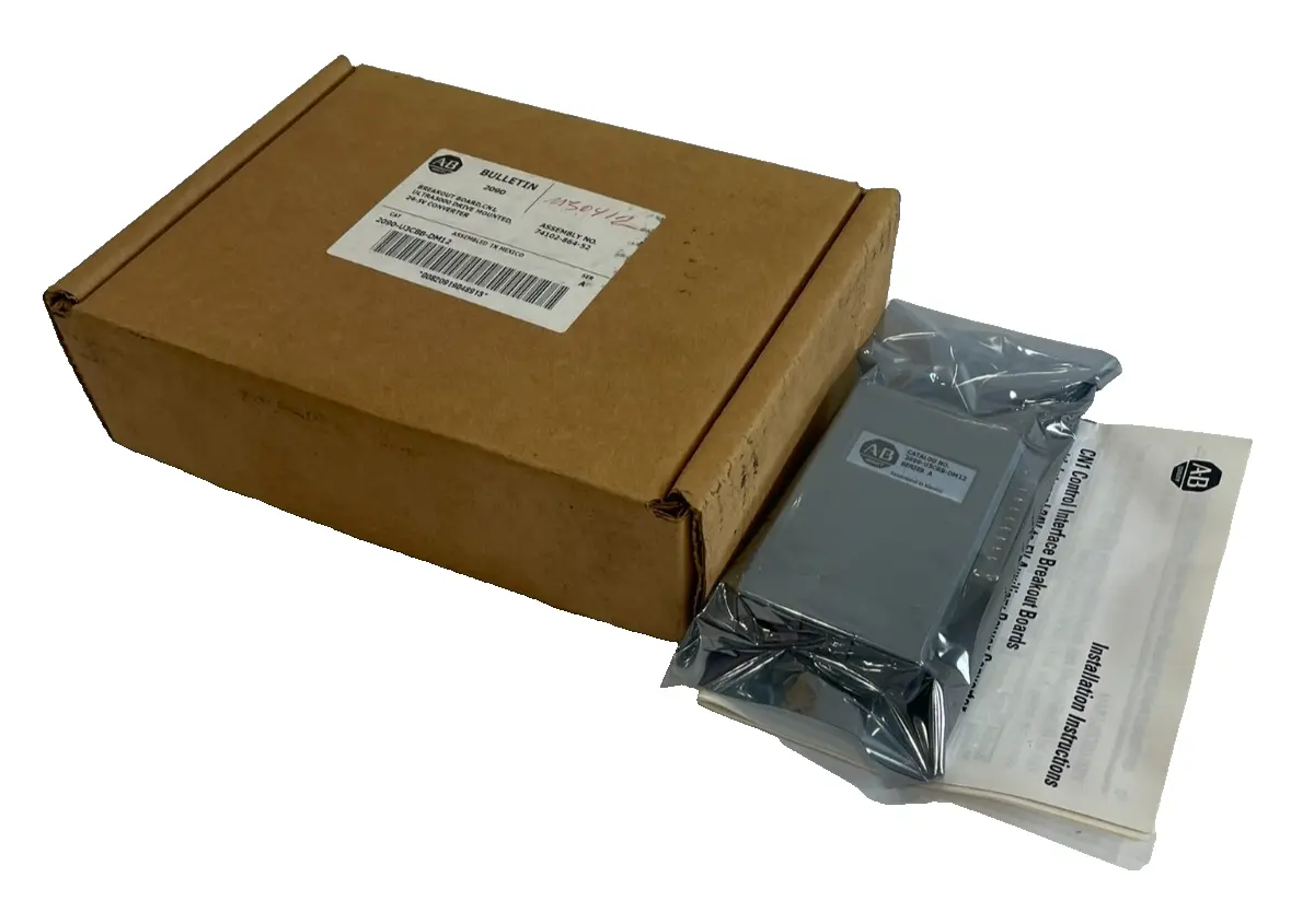 A / B 2090-U3CBB-DM12 BREAKOUT BOARD 24-5 VDC CONVERTER 2090U3CBBDM12 NEW, SUR
