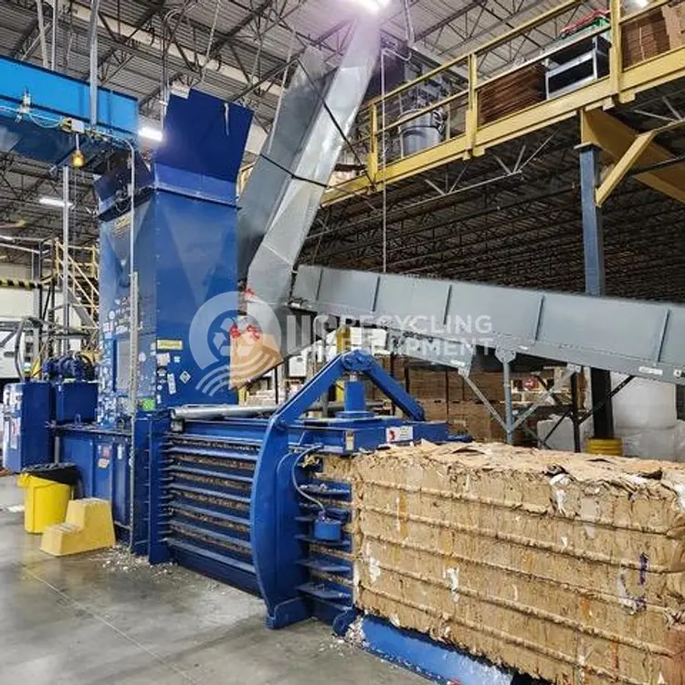 Used AMERICAN BALER DC6343E-830M MANUAL TIE HORIZONTAL Balers Alabama US | US Recycling Equipment #780784