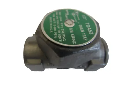 NEW SPIRAX SARCO TDA52 1/2" DRAIN TRAP 67404C