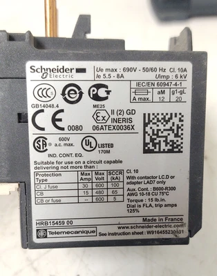 USED Schneider LC1D09G7
