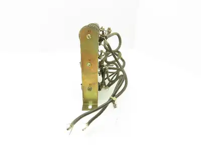 D50 Ceramic Rib Wound Resistor 50 Ohm 11.5" Set of 3 Chassis Mount Assy